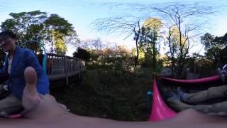 360VR動画　三ツ池公園滑り台