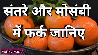 संतरा और मोसंबी में क्या अंतर होता है l Difference Between Orange And Sweet Lime l Funky Facts