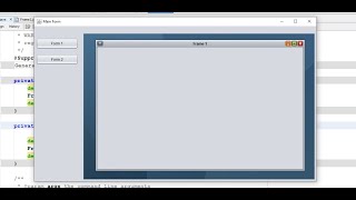 JDesktopPane and JInternalFrame | NetBeans