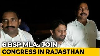 Setback For Mayawati As All 6 MLAs In Rajasthan Join Congress