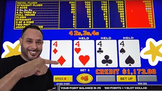 🔥High Limit Video Poker WINS! #casino #videopoker #lasvegas