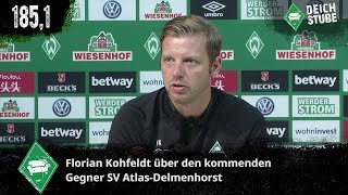 Vor dem DFB-Pokal-Kracher gegen Atlas Delmenhorst: Die Highlights der Werder-PK in 189,9 Sekunden
