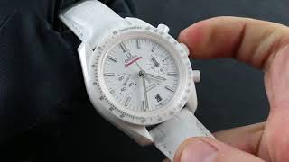 Omega Speedmaster Moonwatch White Side of the Moon 311.93.44.51.04.002 Functions and Care