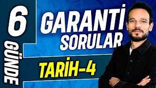 6 Günde TYT - MSÜ Tarih 2025 📕 Garanti Sorular Kampı-4 📕  Uluslararası İlişkilerde Denge Stratejisi