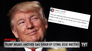 Trump Violates Gag Order Once Again After Citing Fox Host #IND