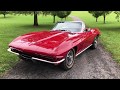 1965 Corvette Convertible *Red/Black*RareFactoryA/C*Automatic ForSale 10/18/18