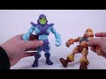 he man u0026 skeletor flextreme bendy action figures review masters of the universe