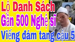 Danh sách sao Kê