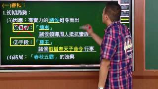 學習王新聞》萬試通智能學習系統 國中細說分冊-歷史 起源到先秦01