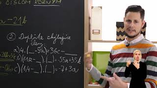 Matematika 8. ročník:  Násobenie výrazu číslom rôznym od nuly