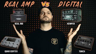 REAL AMP vs QUAD CORTEX vs KEMPER vs TONEX