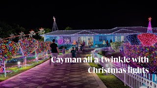 Cayman all a twinkle with Christmas lights