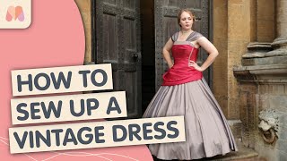 How to Sew a Vintage-Inspired Statement Dress | Vogue 1931 Sew-Along