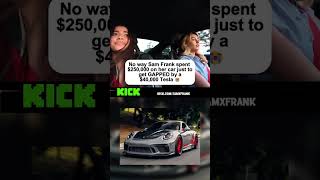 I just got gapped by a Tesla #samfrank #gt3 #gt3rs #tesla