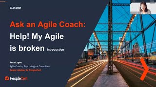 PPM goes Agile Masterclasses: Introduction - Help! My Agile is broken.