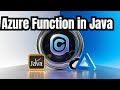 Azure Function Java +Azure  Function Java Project Setup, Run, Debug & Deploy with Intellij IDEA