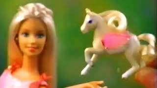 Barbie 1999 Rainbow Horse and Sprinkles Toy Commercial