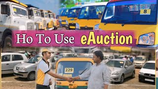 How To Use eAuction| eAuction #Auction Bidding Process-AmitjhaTechnical