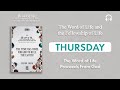 Daily Food | Book 01 Week 02 | Thursday | The Word of Life Proceeds From God