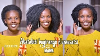 EP 01 ￼✨mwisaha 1 gusa dore ibisuko byiza wakwisuka abatabizi bagakekako arumusatsi wawe wa natural