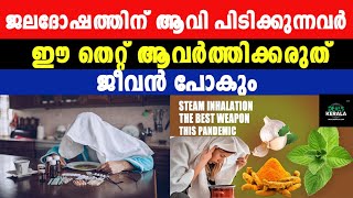 ജലദോഷത്തിന് ആവി പിടിക്കുന്നവര്‍ | ഈ തെറ്റ് ആവര്‍ത്തിക്കരുത് | Steam:  The Truth Behind Viral Claims