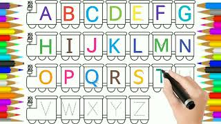 One two three, learn to count, 123 Numbers, 1 to 100 counting, alphabet a to z, ABCD