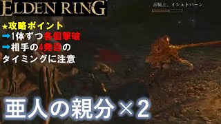 【エルデンリング】最強NPC？！古騎士と複数ボス、亜人の親分を倒す！【ELDENRING】