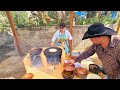 estrenando fogon con almuerzo ranchero