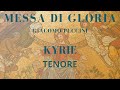 Puccini - KYRIE - Messa di Gloria (Tenore)