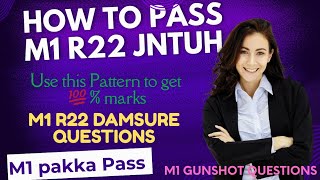 How to Pass M1 | Btech Maths M1 Most Important Previous year Questions | M1R22 Damsure Questions |