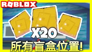 【Roblox活動】所有二十個盲盒箱子地點！Luobu Mystery Box羅布樂思盲盒嘉年華活動！