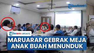 Menteri Maruarar Marah hingga Kepalkan Tangan saat Rapat Internal: Ga Takut Saya, Masuk Youtube Kan?