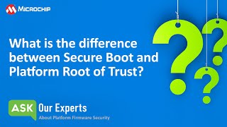 AOE | Firmware Security: What is the difference between Secure Boot and Platform Root of Trust?