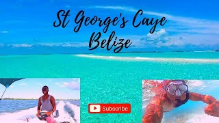 An Awesome Caribbean Paradise - St George's Caye, Belize (Central America)
