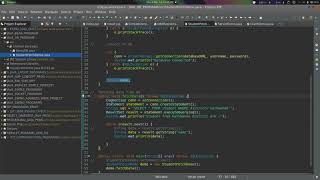 Java Program using JDBC to extract the data from database