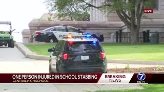 Cutting at Omaha Central High School leaves 1 person injured