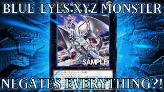 BLUE-EYES XYZ NEGATES EVERYTHING?! Indigo-Eyes Is The Last Blue-Eyes Structure Deck Card! Yu-Gi-Oh!