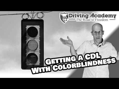 Can you drive if your color blind?