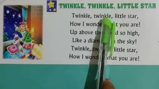 Twinkle Twinkle Little Star - Bedtime Poem for Kids ✨|| nursery rhyme video ||