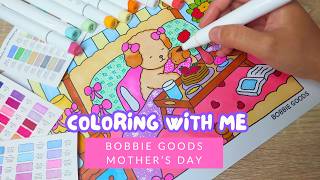 Relaxing Session with Printable Bobbie Goods Mother's day | Ohuhu Markers & Soft Piano