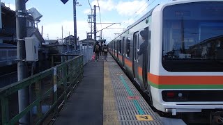 川越線西川越駅での車掌動作３