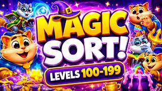 MAGIC SORT! COMPLETE Game Walkthrough (Levels 100-199)