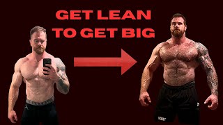 Get Lean BEFORE Getting BIG: Key to muscle gain
