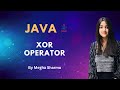 Java Basic 09 - Xor operator