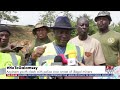 notogalamsey anyinam youth clash with police over arrest of illegal miners