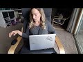 defendershield review aimee loves using the defenderpad while working on her laptop