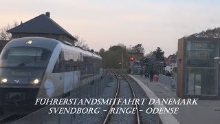 Führerstandsmitfahrt Dänemark: Svendborg - Odense mit RV4668