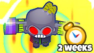 I Spent 2 WEEKS To Complete This Crazy Challenge... (Bloons TD 6)