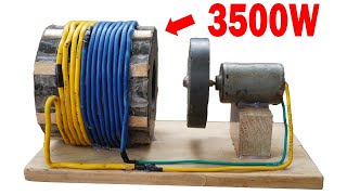 FREE Electricity At HOME With This DIY Power Generator!