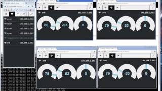 Multiple Controls, WebSocket, Java Server, Web Client